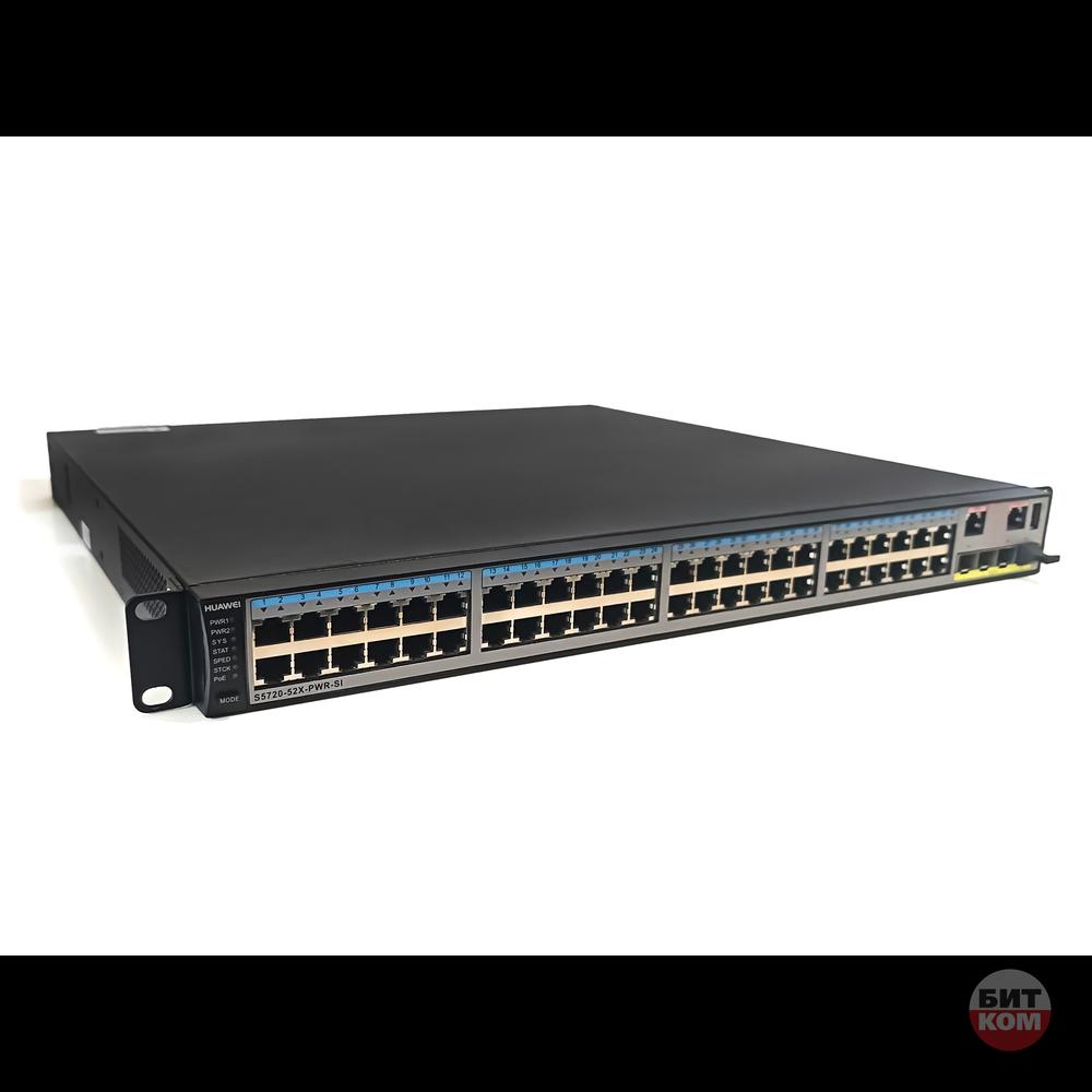 Коммутатор Huawei S5720-52X-PWR-SI