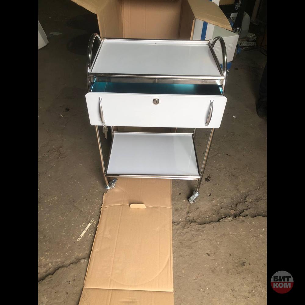 Столик медицинский передвижной из стали