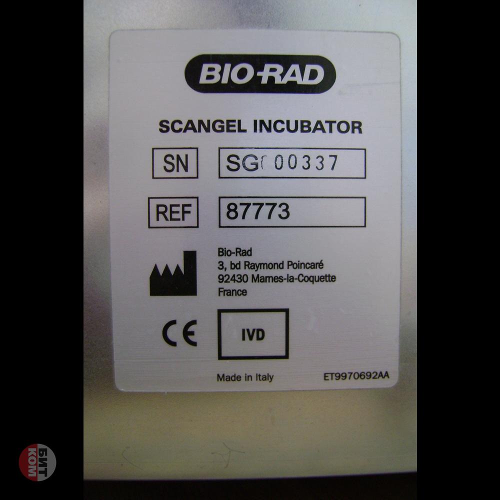 Инкубатор карт BIO-RAD scangel SG000337