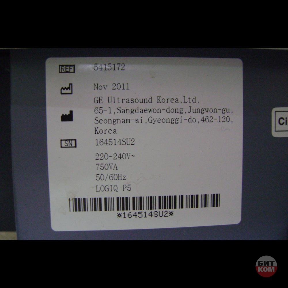 УЗИ GE Logic P5